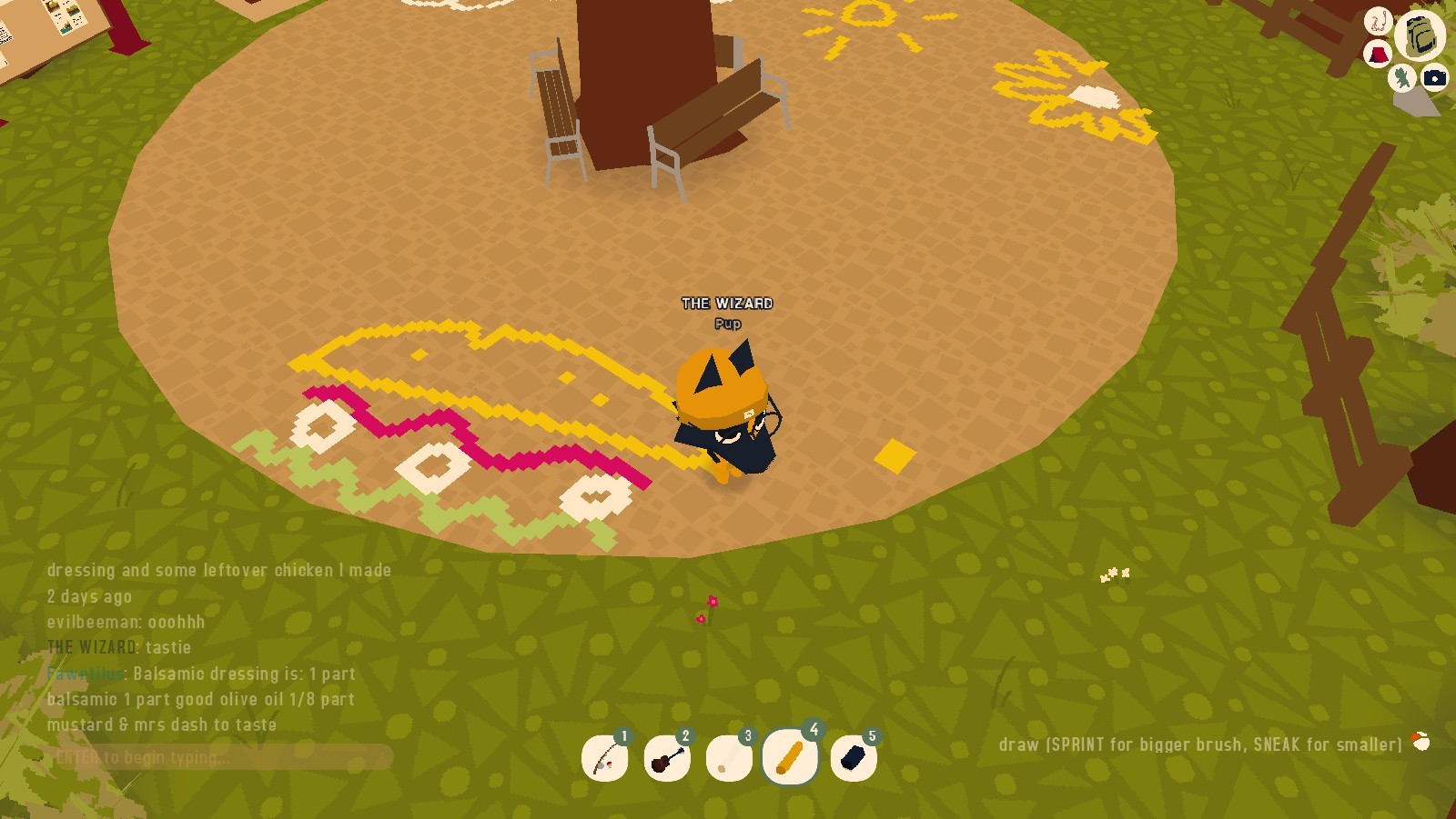 forest :therian:: “some #webfishing drawings a s…” - Critter Cafe